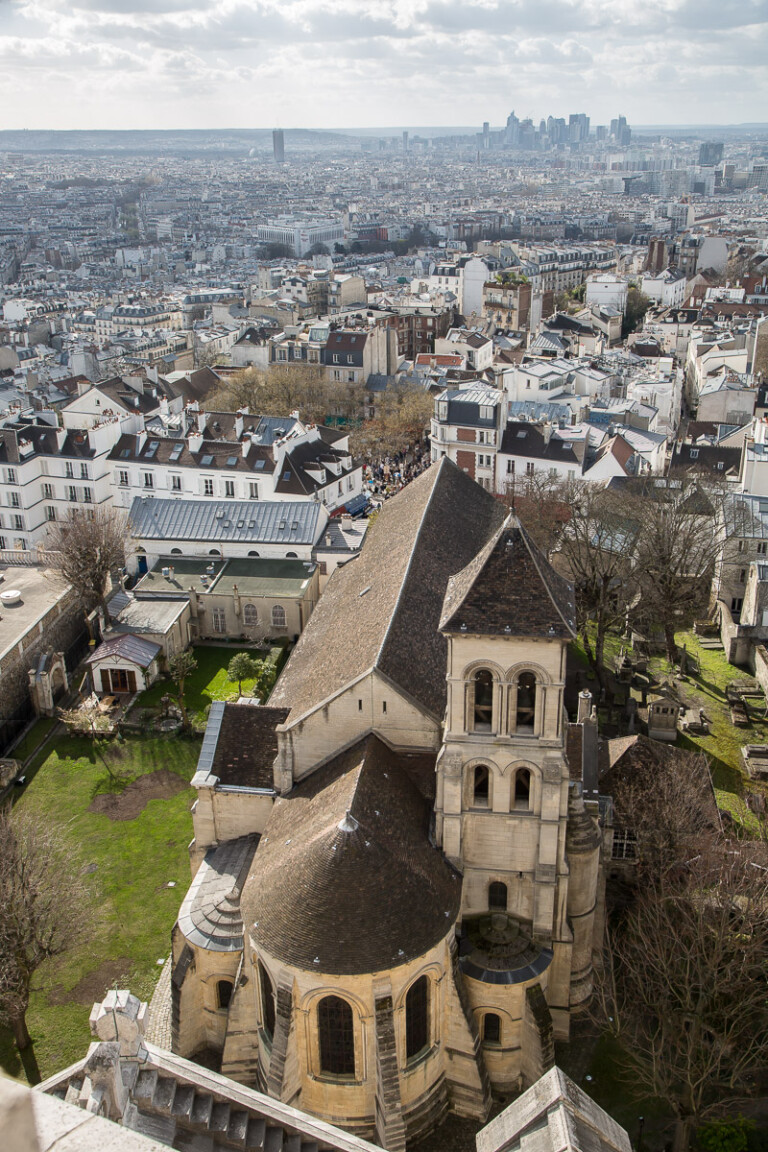Vue panoramique de Paris depuis le Sacré-Coeur